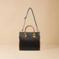 Black Eco Luxe Kente Strap