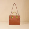 Brown Eco Luxe Kente Strap