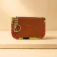 Eco Luxe Kente Purse - Brown